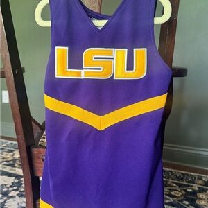 LSU Purple and Gold Cheerleading Dress